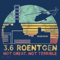 3.6 Roentgen Not Great, Not Terrible Chernobyl Gift Beanie thumb 2