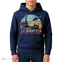 3.6 Roentgen Not Great, Not Terrible Chernobyl Gift Kids Hoodie thumb 4