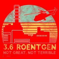 3.6 Roentgen Not Great, Not Terrible Chernobyl Gift Santa Hat thumb 1