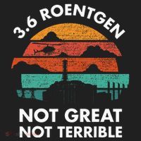 3.6 Roentgen Not Great Not Terrible Chernobyl Disaster Beanie thumb 2