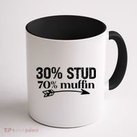 30% Stud 70% Muffin Coffee Mug thumb 1