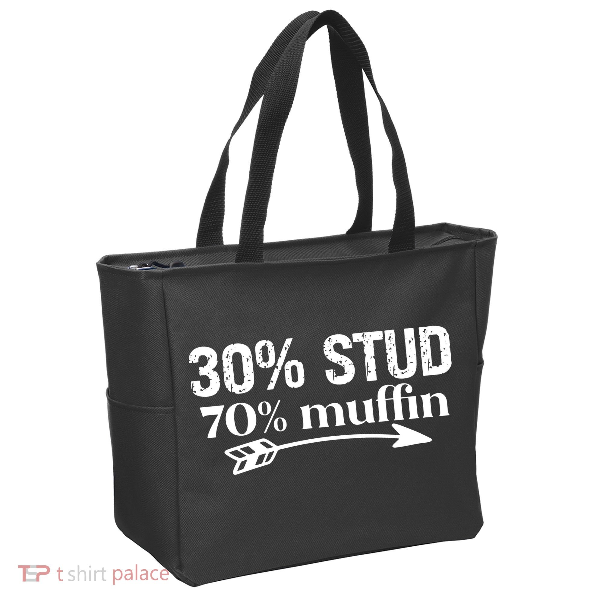 30% Stud 70% Muffin Tote Bag