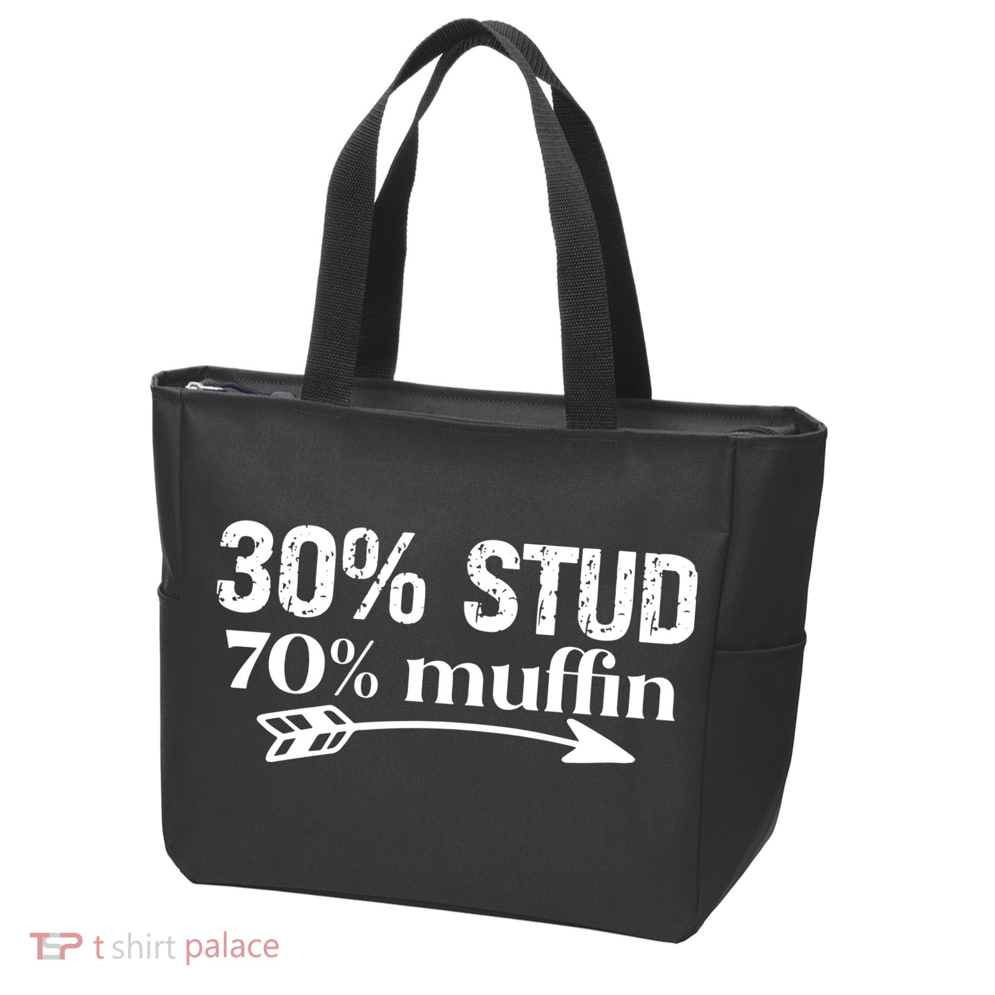 30% Stud 70% Muffin Tote Bag