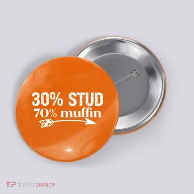 30% Stud 70% Muffin Button