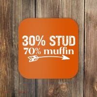 30% Stud 70% Muffin Coaster thumb 0