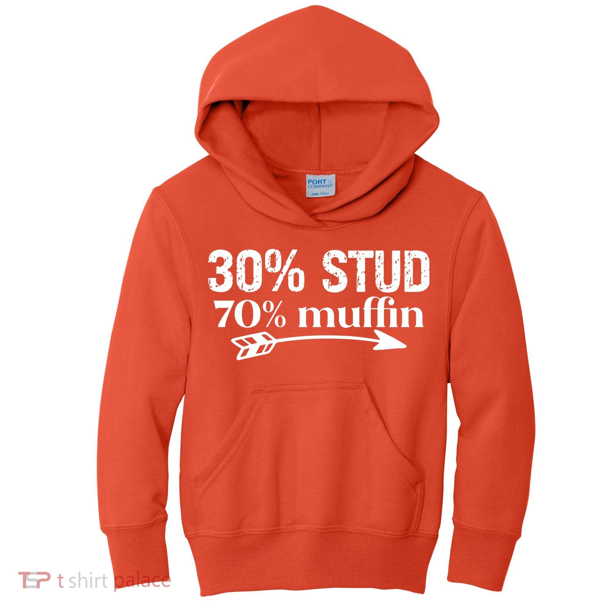 30% Stud 70% Muffin Kids Hoodie