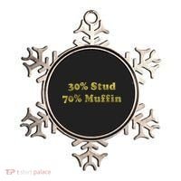 30% Stud 70% Muffin Ornament thumb 0