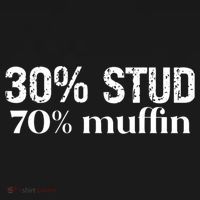 30 Stud 70 Muffin Funny Valentine Sayings FatherS Day Gift Women's Hoodie thumb 2