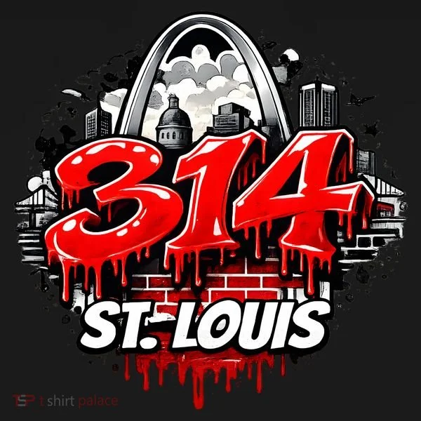 314 St. Louis Skyline Bucket Hat