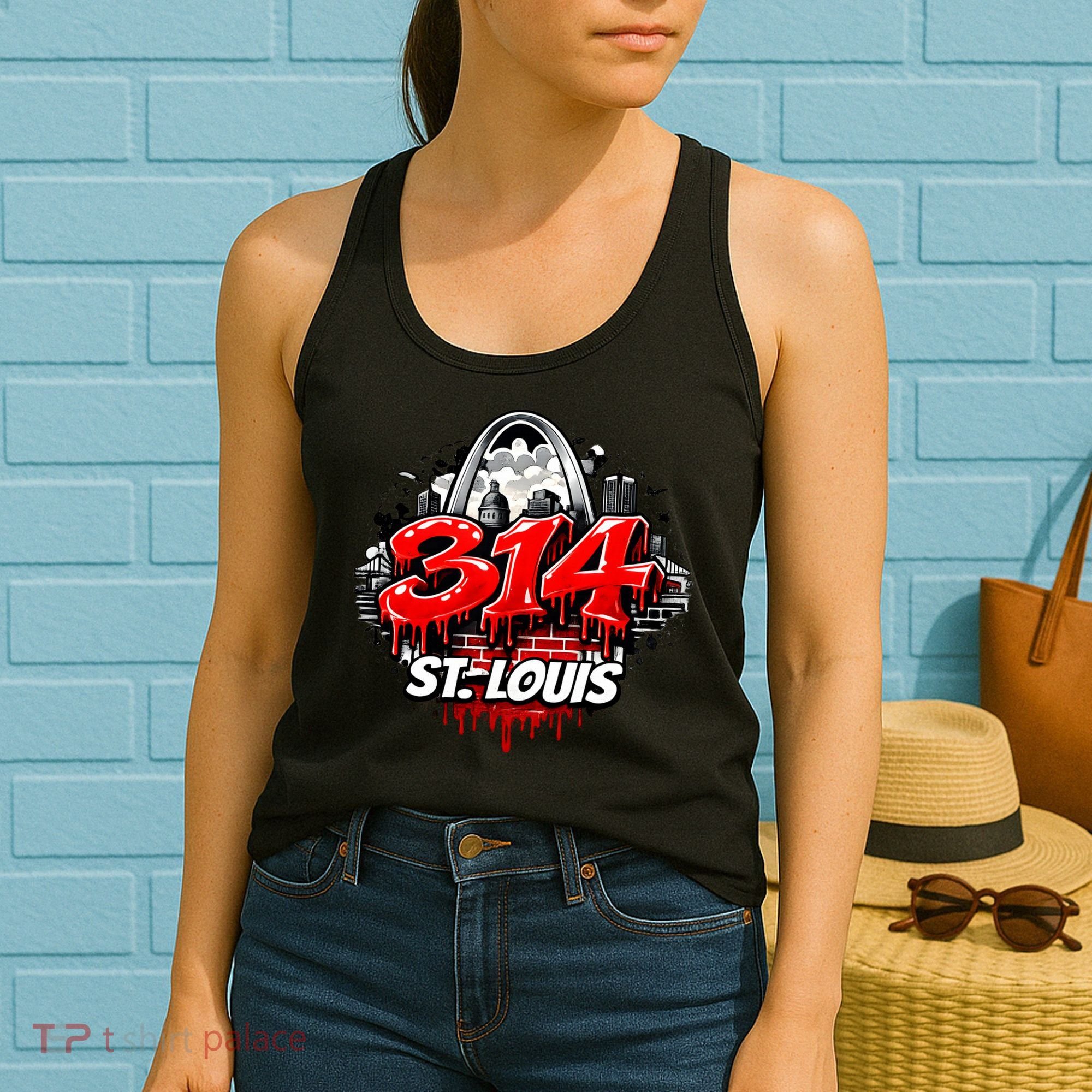 314 St. Louis Skyline Women's Tank Top