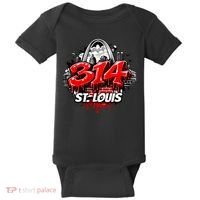 314 St. Louis Skyline Baby Bodysuit thumb 0
