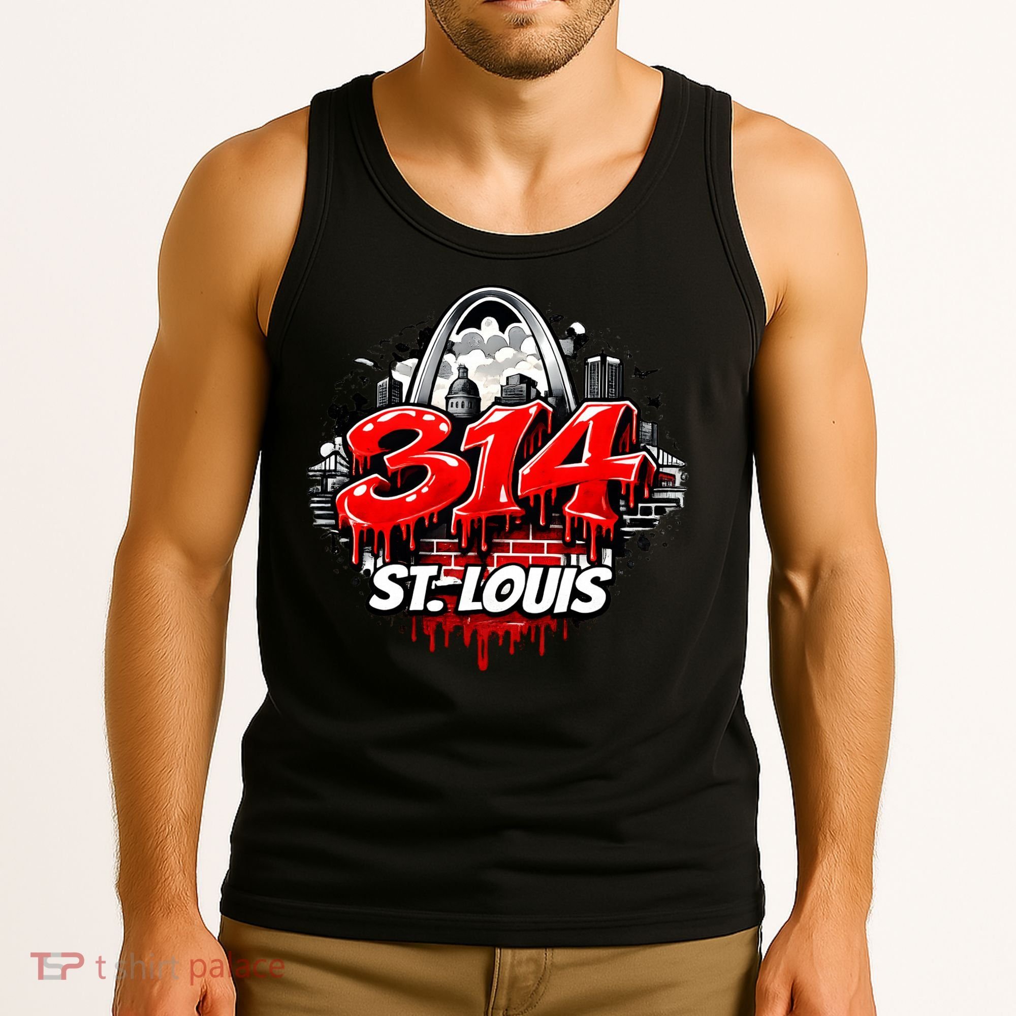 314 St. Louis Skyline Tank Top