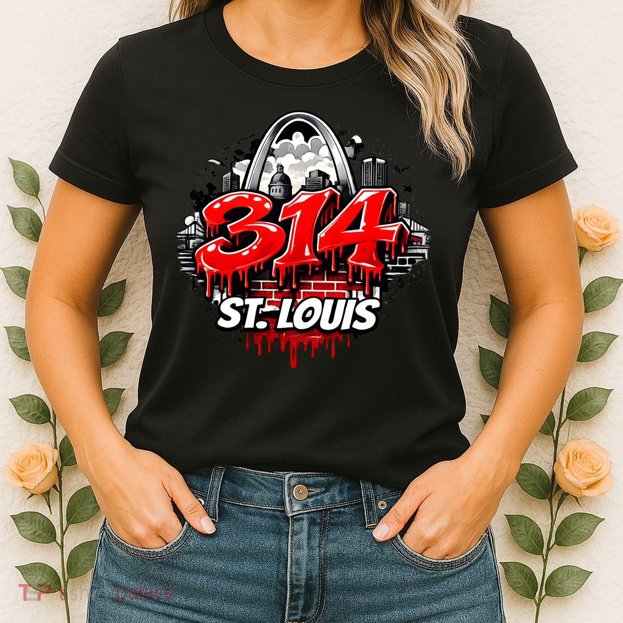 314 St. Louis Skyline Women's T-Shirt