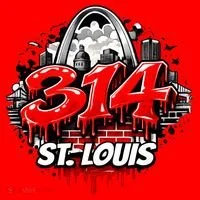 314 St. Louis Skyline Santa Hat thumb 1