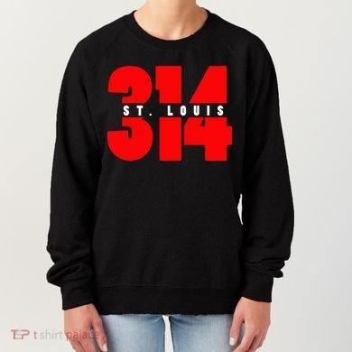 314 St. Louis Area Code Missouri Women's Sweatshirt