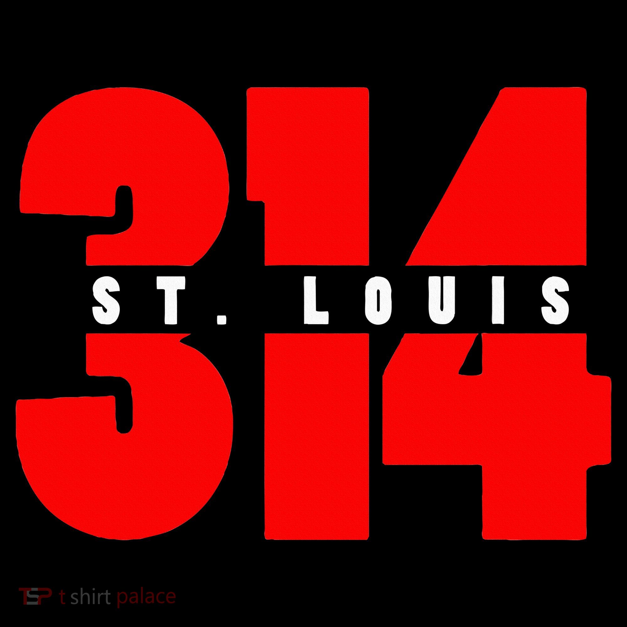 314 St. Louis Area Code Missouri USA-Made Doggie Bandana