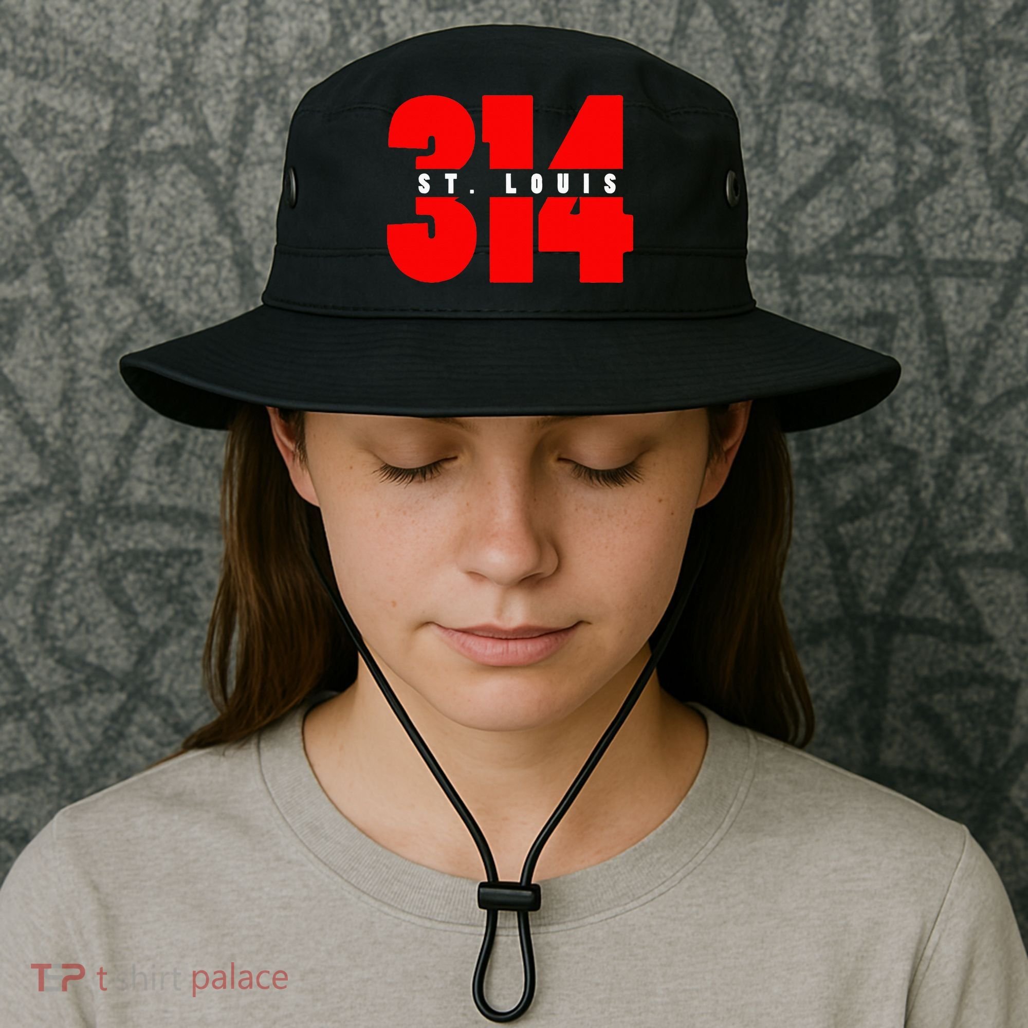 314 St. Louis Area Code Missouri Bucket Hat