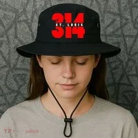 314 St. Louis Area Code Missouri Bucket Hat thumb 3