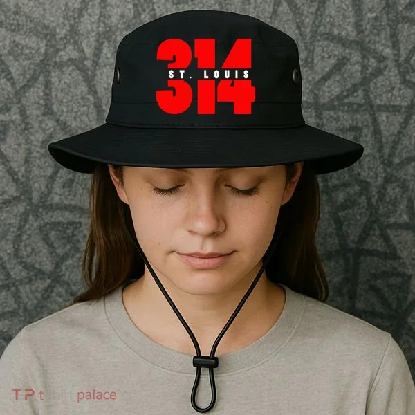 314 St. Louis Area Code Missouri Bucket Hat