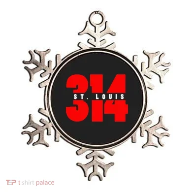 314 St. Louis Area Code Missouri Ornament
