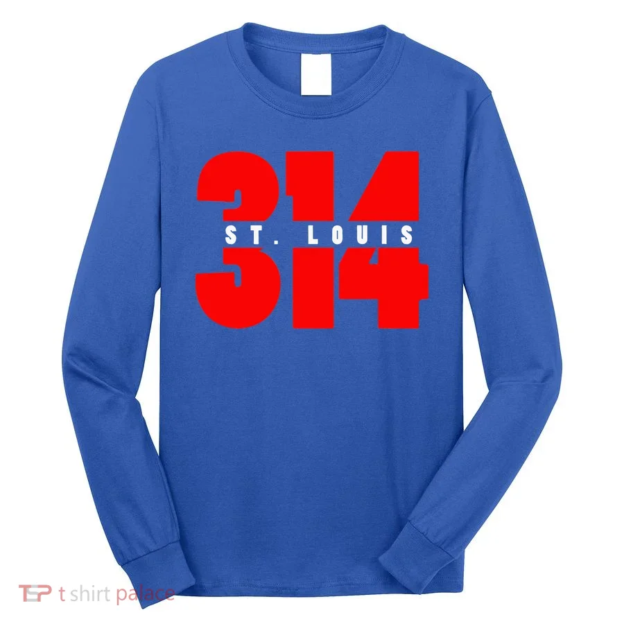 314 St. Louis Area Code Missouri Long Sleeve Shirt