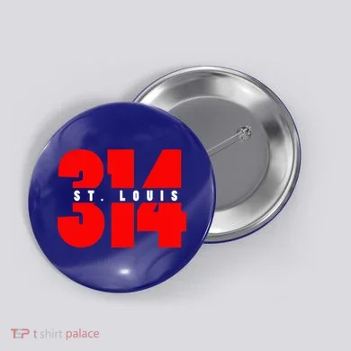 314 St. Louis Area Code Missouri Button