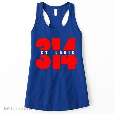 314 St. Louis Area Code Missouri Women's Tank Top