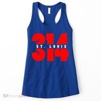 314 St. Louis Area Code Missouri Women's Tank Top thumb 0