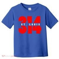 314 St. Louis Area Code Missouri Toddler T-Shirt thumb 0