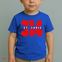 314 St. Louis Area Code Missouri Toddler T-Shirt thumb 2