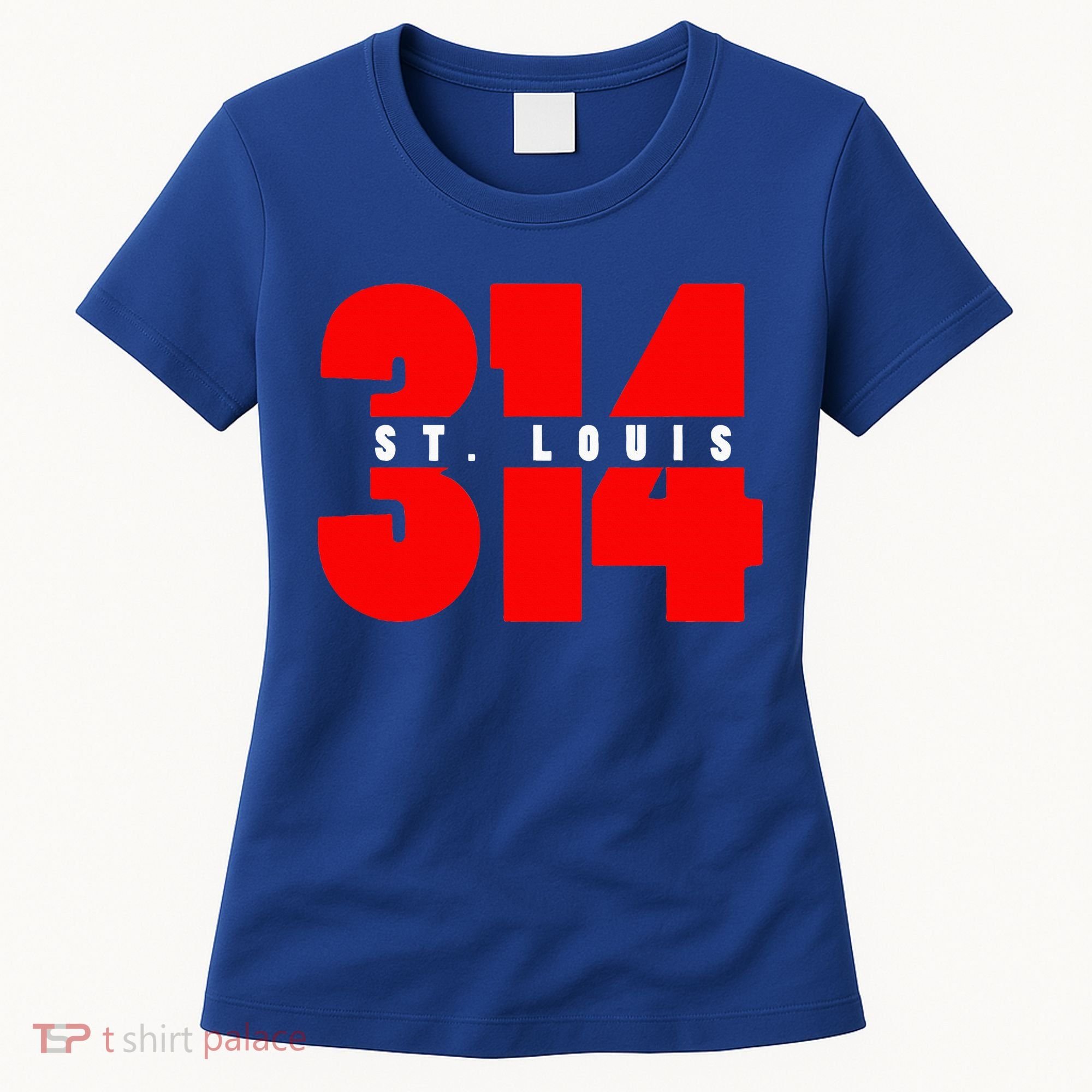 314 St. Louis Area Code Missouri Women's T-Shirt