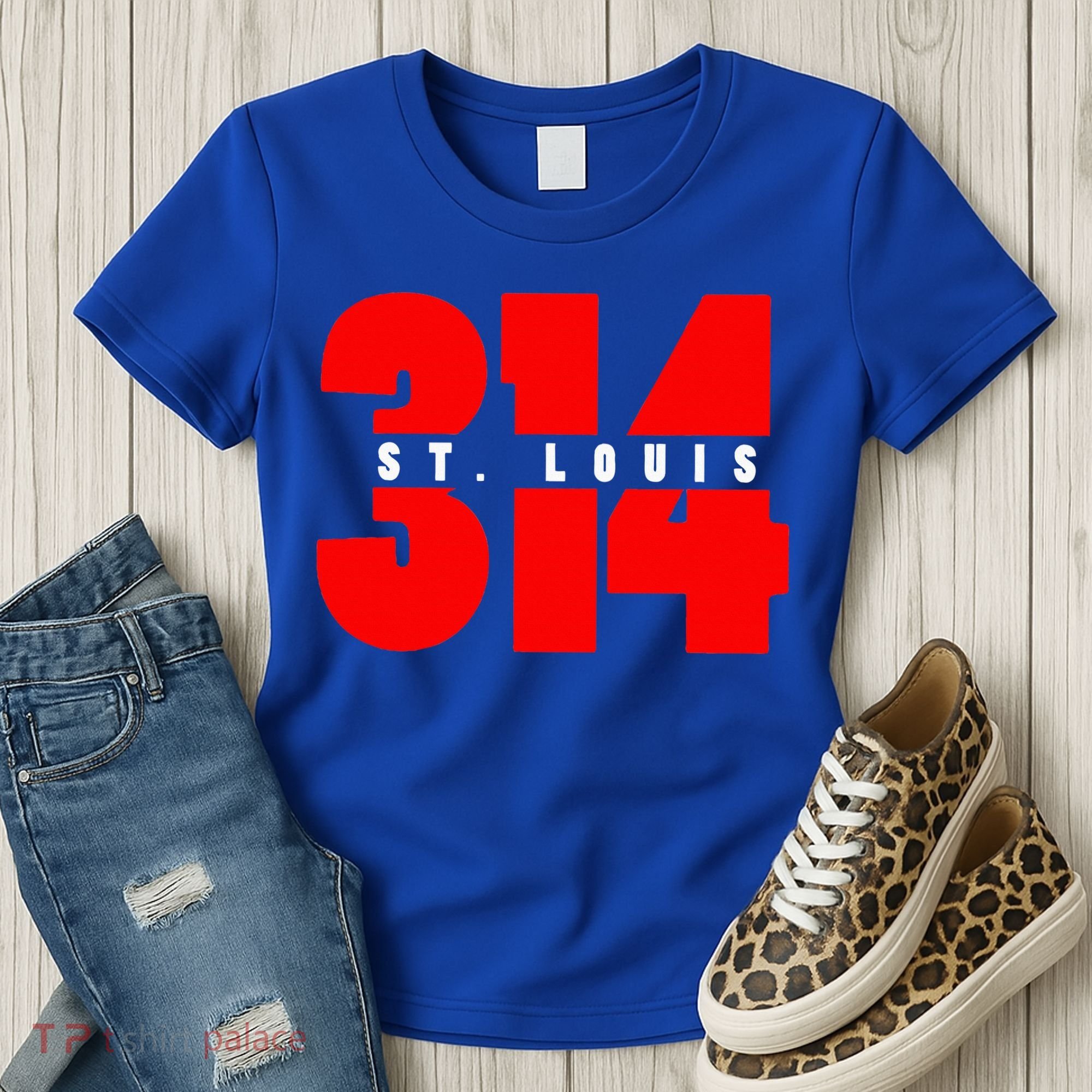314 St. Louis Area Code Missouri Women's T-Shirt