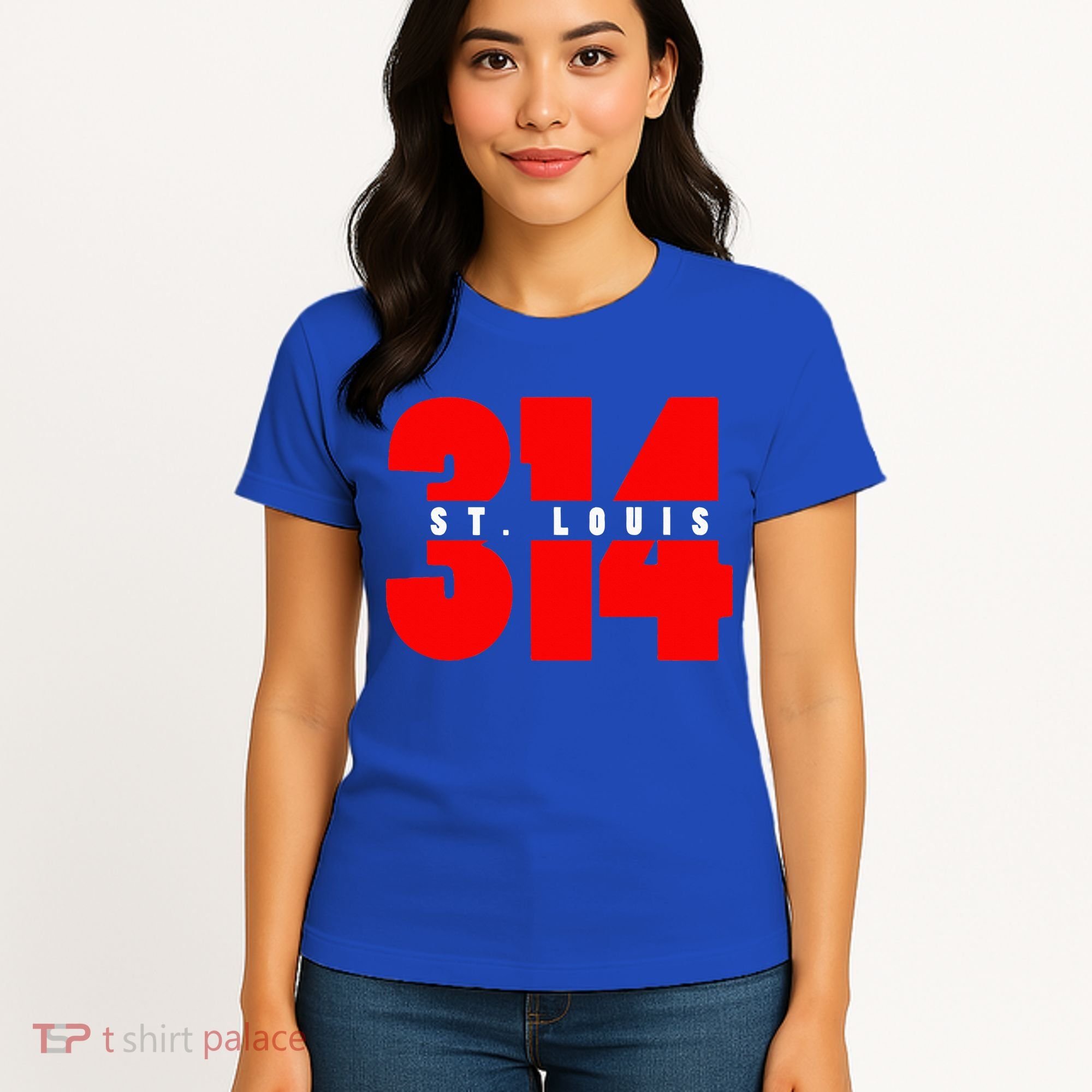 314 St. Louis Area Code Missouri Women's T-Shirt