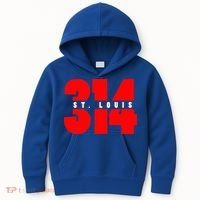 314 St. Louis Area Code Missouri Kids Hoodie thumb 0