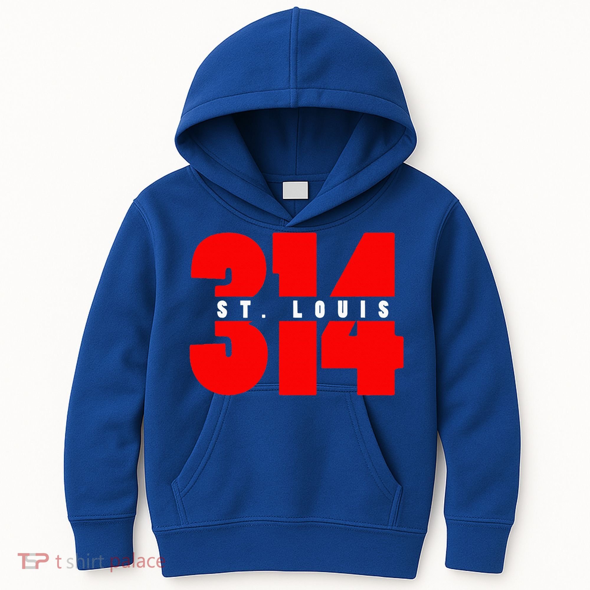 314 St. Louis Area Code Missouri Kids Hoodie