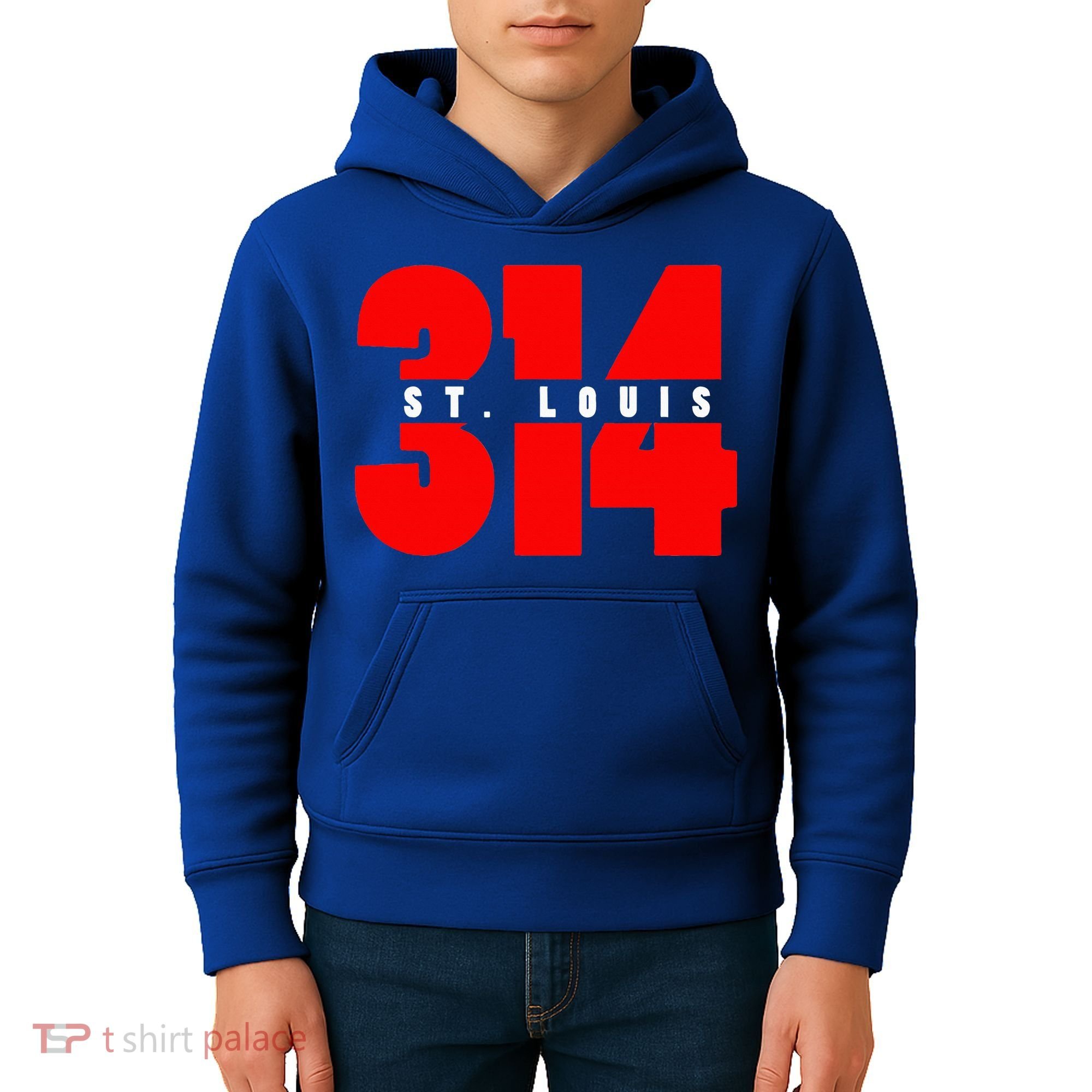314 St. Louis Area Code Missouri Kids Hoodie