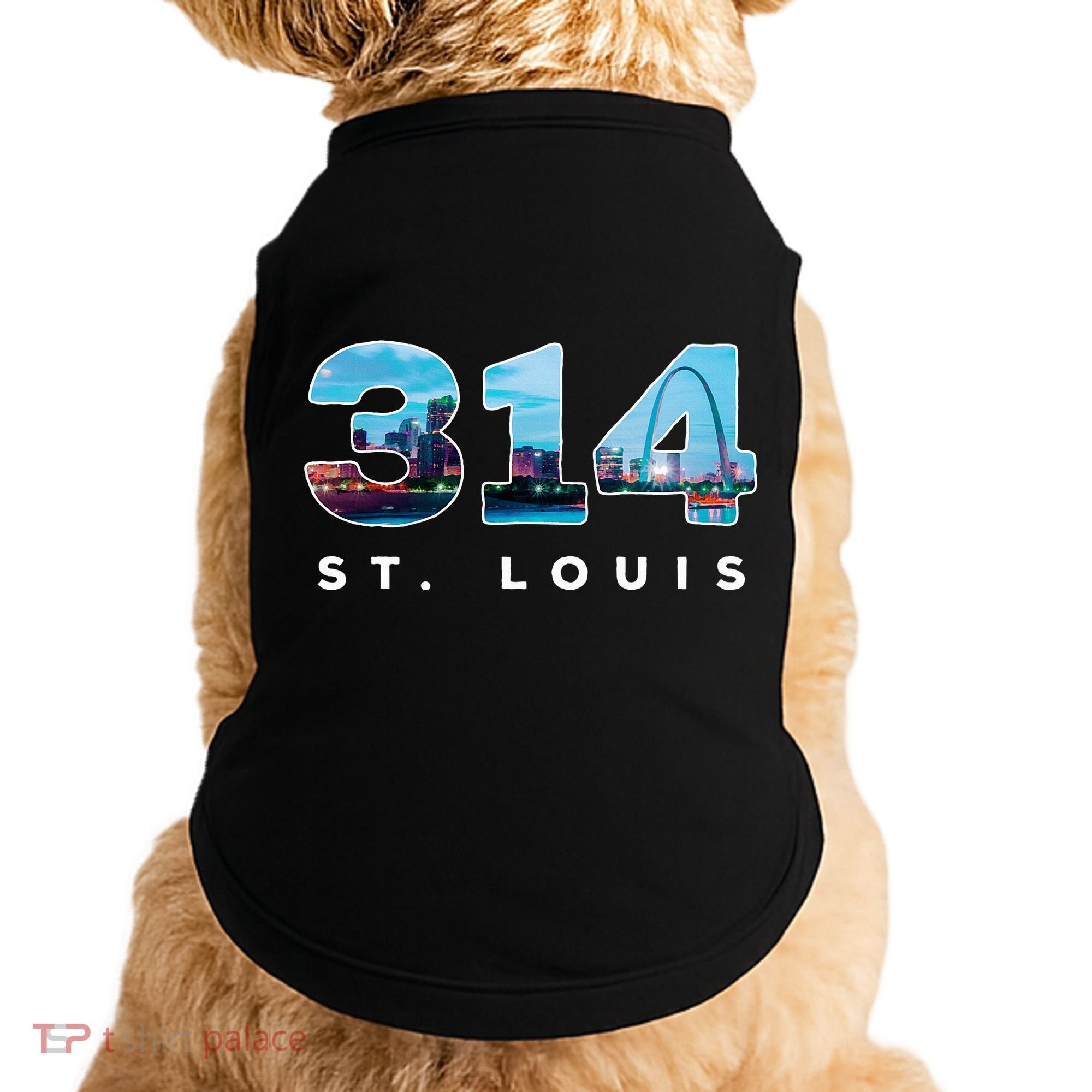 314 Stl Pride St. Louis Area Code Doggie Tank