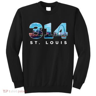 314 Stl Pride St. Louis Area Code Sweatshirt