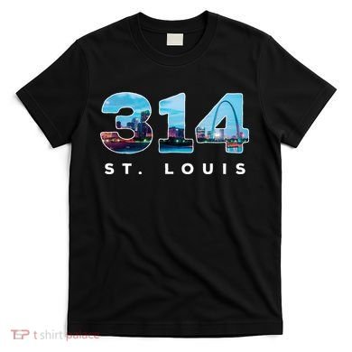 314 Stl Pride St. Louis Area Code T-Shirt