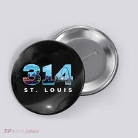 314 Stl Pride St. Louis Area Code Button thumb 0