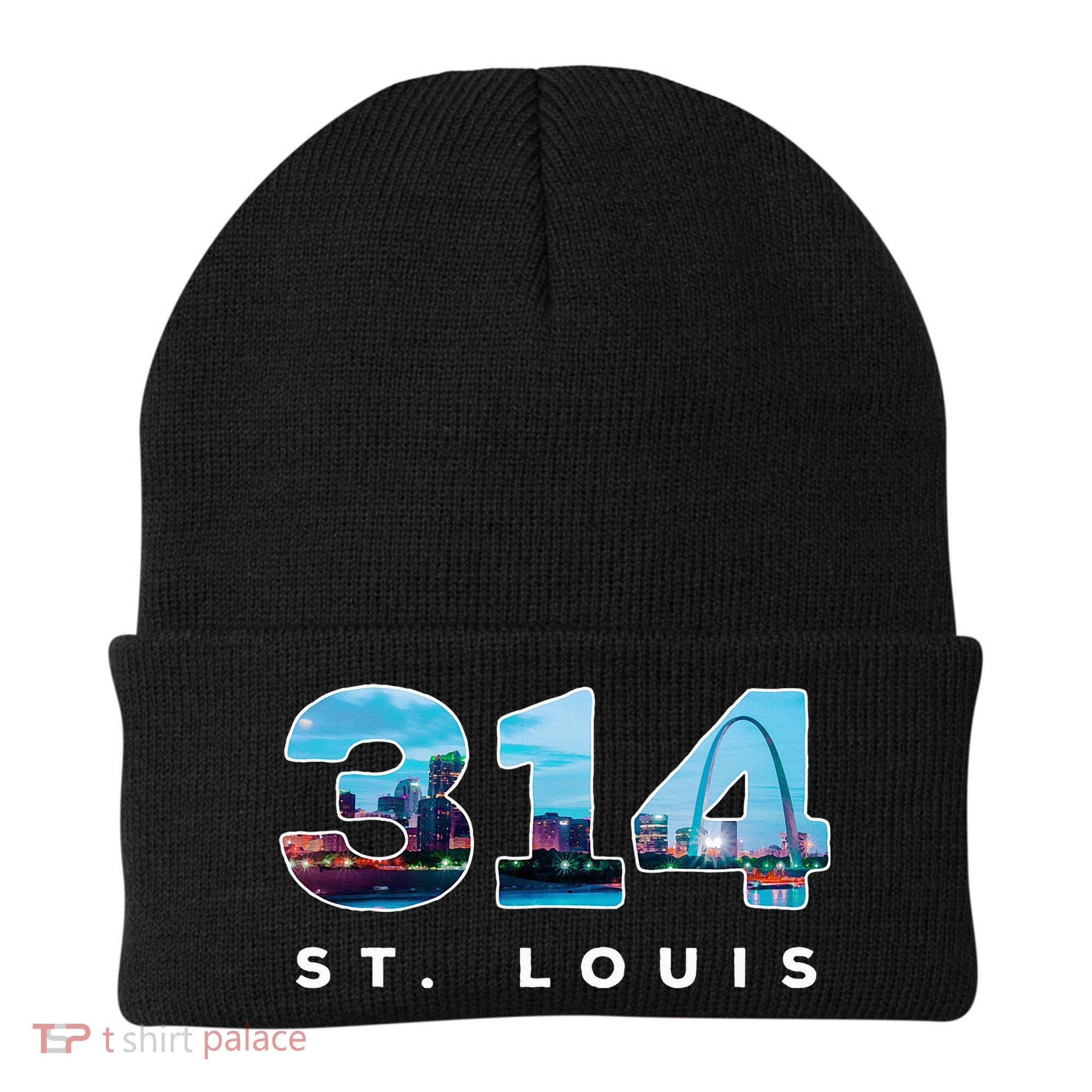 314 Stl Pride St. Louis Area Code Beanie
