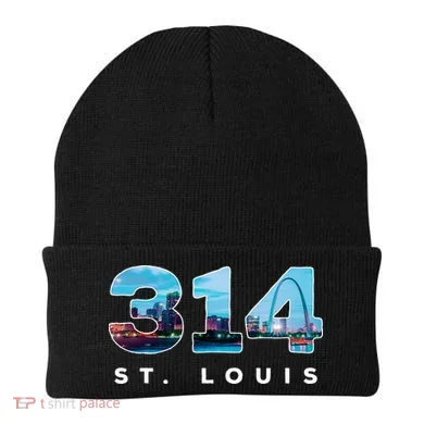 314 Stl Pride St. Louis Area Code Beanie