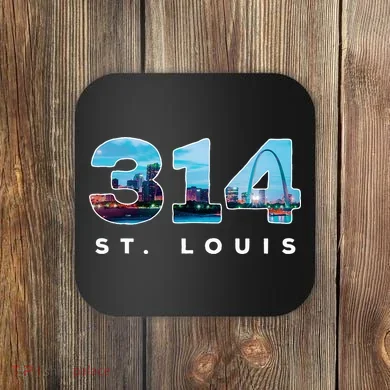 314 Stl Pride St. Louis Area Code Coaster