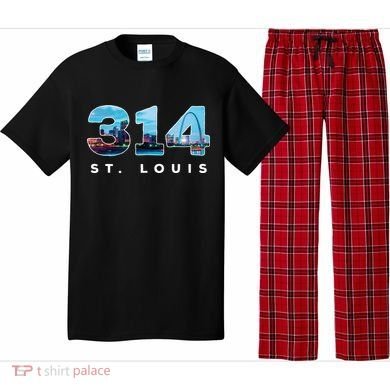 314 Stl Pride St. Louis Area Code Pajama Set