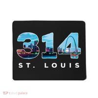 314 Stl Pride St. Louis Area Code Mousepad thumb 0