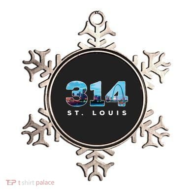 314 Stl Pride St. Louis Area Code Ornament