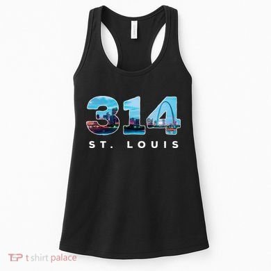 314 Stl Pride St. Louis Area Code Women's Tank Top