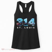 314 Stl Pride St. Louis Area Code Women's Tank Top thumb 0