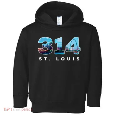 314 Stl Pride St. Louis Area Code Toddler Hoodie