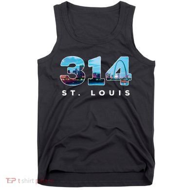 314 Stl Pride St. Louis Area Code Tank Top